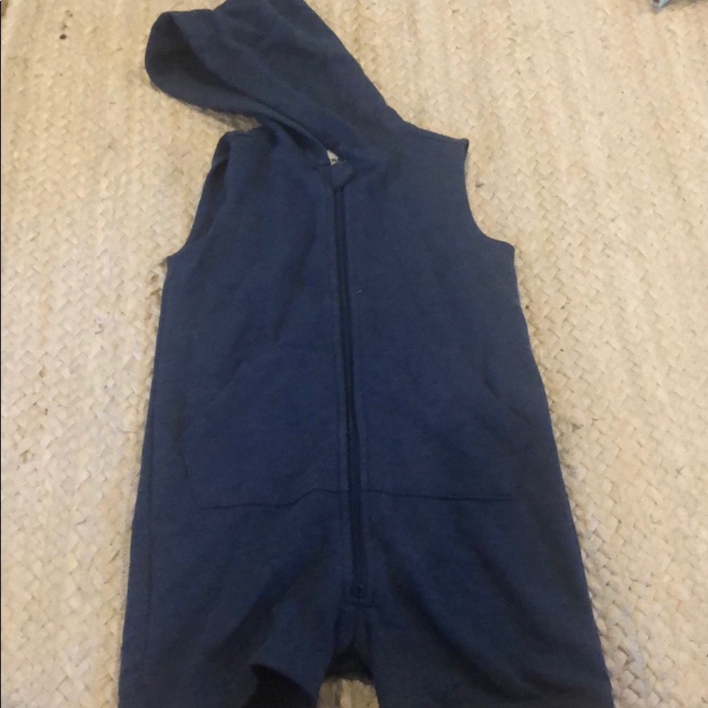 Zip up romper